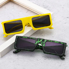 Rectangular Retro Sunglasses