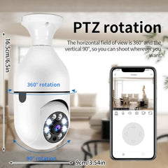 5G Light Bulb Security Camera