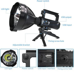 High-Power Portable LED Flashlight