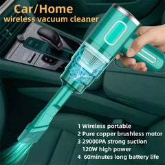 29000PA Cordless Hand Held Vacuum Cleaner Mini Portable Car Auto Home Wireless