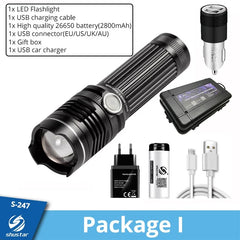 Rechargeable LED Flashlight