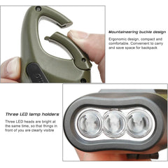 Portable Solar Powered Flashlight