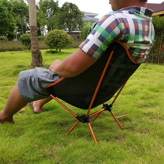 Portable Collapsible Camping Moon Chair