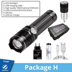 Rechargeable LED Flashlight