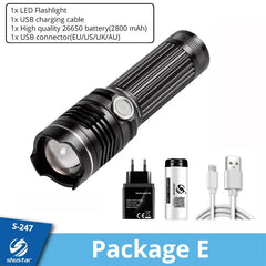 Rechargeable LED Flashlight