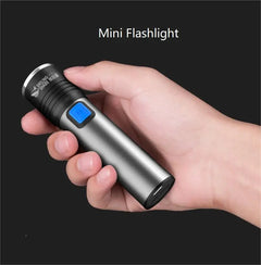 Smiling Shark 615 Mini Flashlight Portable Flash Light